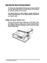 Preview for 43 page of Epson FX-2170 - Impact Printer User Manual