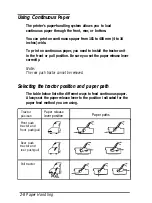 Preview for 49 page of Epson FX-2170 - Impact Printer User Manual