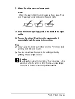 Preview for 62 page of Epson FX-2170 - Impact Printer User Manual