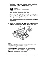 Preview for 93 page of Epson FX-2170 - Impact Printer User Manual