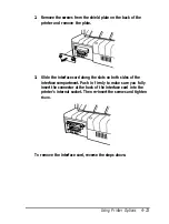 Preview for 101 page of Epson FX-2170 - Impact Printer User Manual