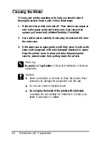 Preview for 104 page of Epson FX-2170 - Impact Printer User Manual