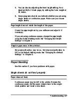 Preview for 113 page of Epson FX-2170 - Impact Printer User Manual