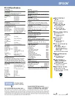 Preview for 2 page of Epson FX-2180 - Impact Printer Specifications