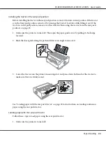 Preview for 22 page of Epson FX-2190II User Manual