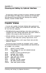 Preview for 148 page of Epson FX-286e - Impact Printer User Manual