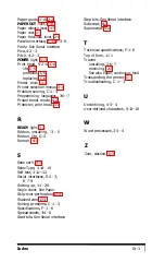 Preview for 165 page of Epson FX-286e - Impact Printer User Manual