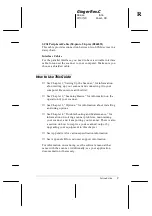 Preview for 11 page of Epson G650A User Manual