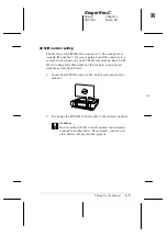 Preview for 23 page of Epson G650A User Manual