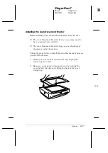 Предварительный просмотр 63 страницы Epson G650A User Manual