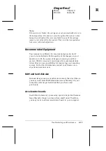 Preview for 87 page of Epson G650A User Manual