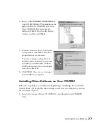 Preview for 35 page of Epson G650B User Manual