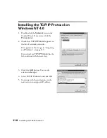 Preview for 127 page of Epson G650B User Manual