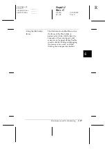 Preview for 85 page of Epson G680A User Manual