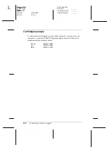 Preview for 108 page of Epson G680A User Manual