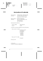 Preview for 4 page of Epson G710U User Manual