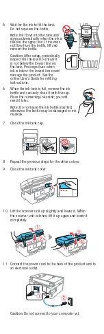 Preview for 3 page of Epson GO ET-15000 SP Quick Start Manual