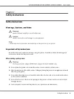 Preview for 8 page of Epson GP-C830 User Manual