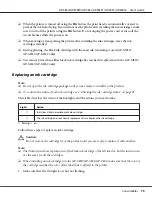 Preview for 75 page of Epson GP-C830 User Manual