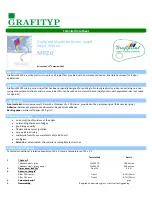 Epson Grafiprint MP20 Technical Data Sheet preview