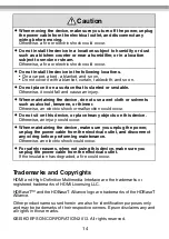 Preview for 14 page of Epson HDBaseT ELPHD01 User Manual