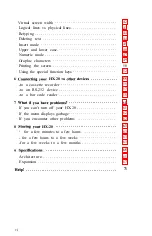 Preview for 5 page of Epson HX-20 Operation Manual