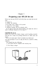 Preview for 18 page of Epson HX-20 Operation Manual