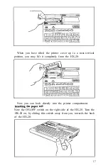 Preview for 22 page of Epson HX-20 Operation Manual