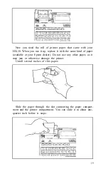 Preview for 24 page of Epson HX-20 Operation Manual