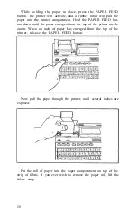 Preview for 25 page of Epson HX-20 Operation Manual