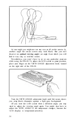 Preview for 29 page of Epson HX-20 Operation Manual