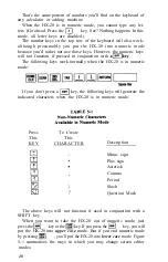 Preview for 52 page of Epson HX-20 Operation Manual