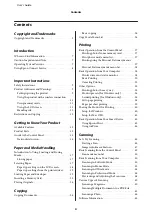 Preview for 4 page of Epson I455 User Manual