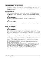 Preview for 4 page of Epson J9100 - TM Two-color Inkjet Printer User Manual