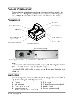 Preview for 6 page of Epson J9100 - TM Two-color Inkjet Printer User Manual