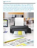 Предварительный просмотр 2 страницы Epson L1300 Brochure & Specs