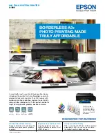 Epson L1800 Brochure & Specs предпросмотр