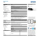 Предварительный просмотр 4 страницы Epson L1800 Brochure & Specs