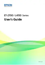 Epson L4150 Series User Manual preview