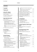 Preview for 4 page of Epson L485 SERIES User Manual