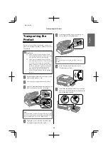 Preview for 17 page of Epson L555 Basic Manual