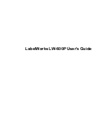Epson LabelWorks LW-600P User Manual preview