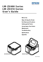 Epson LabelWorks LW-Z5010 Series User Manual preview