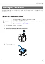 Предварительный просмотр 23 страницы Epson LabelWorks LW-Z5010 Series User Manual