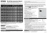 Epson LABELWORKS PX 203STBWPX Instruction Manual предпросмотр