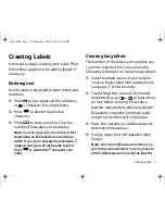 Preview for 9 page of Epson LabelWorks Safety Kit User Manual