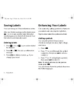 Preview for 10 page of Epson LabelWorks Safety Kit User Manual