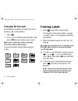 Preview for 18 page of Epson LabelWorks Safety Kit User Manual