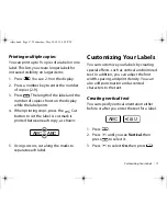 Preview for 19 page of Epson LabelWorks Safety Kit User Manual