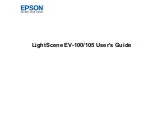 Preview for 1 page of Epson LightScene EV-100 User Manual